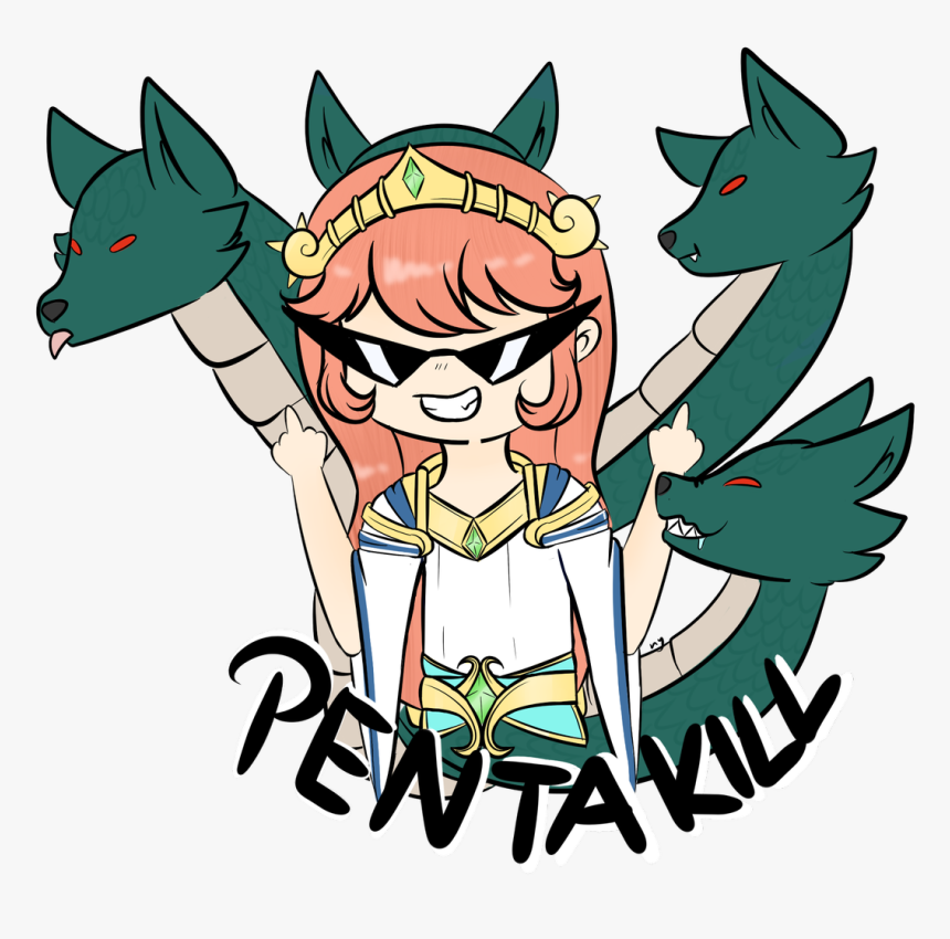 Pentakill Png, Transparent Png, Free Download