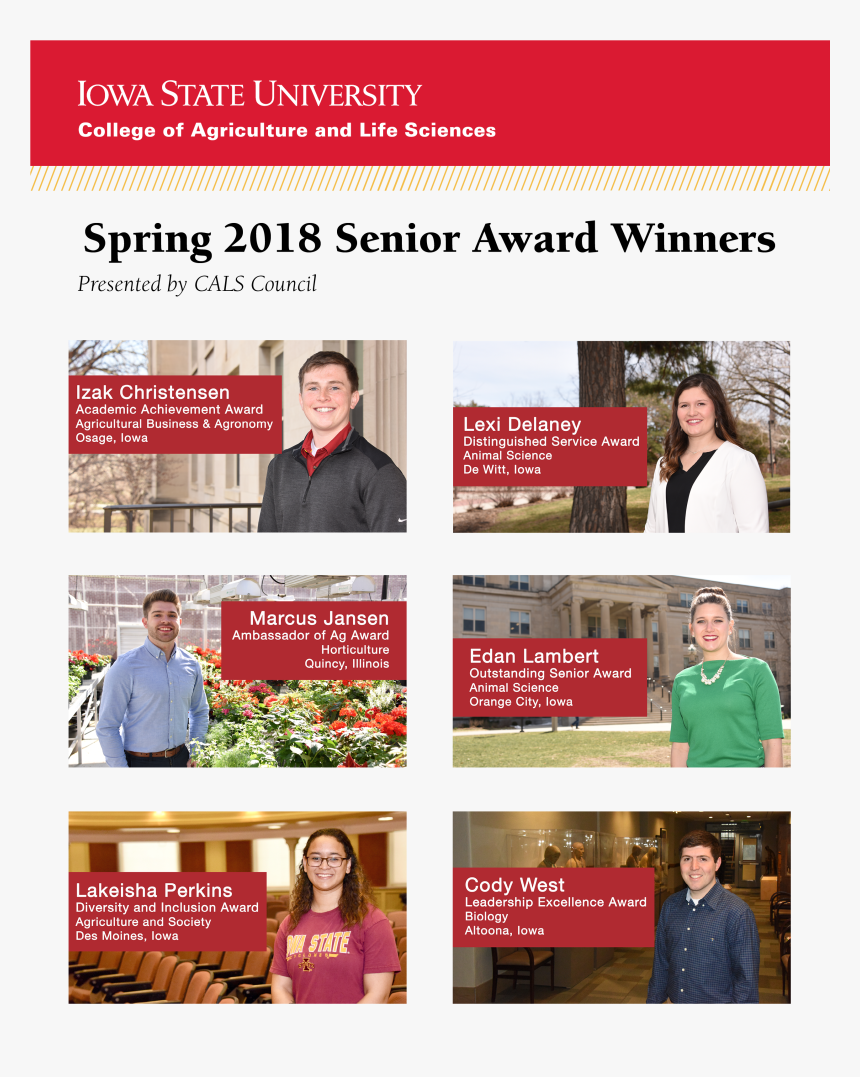 Spring 2018 Council Senior Awards, HD Png Download, Free Download