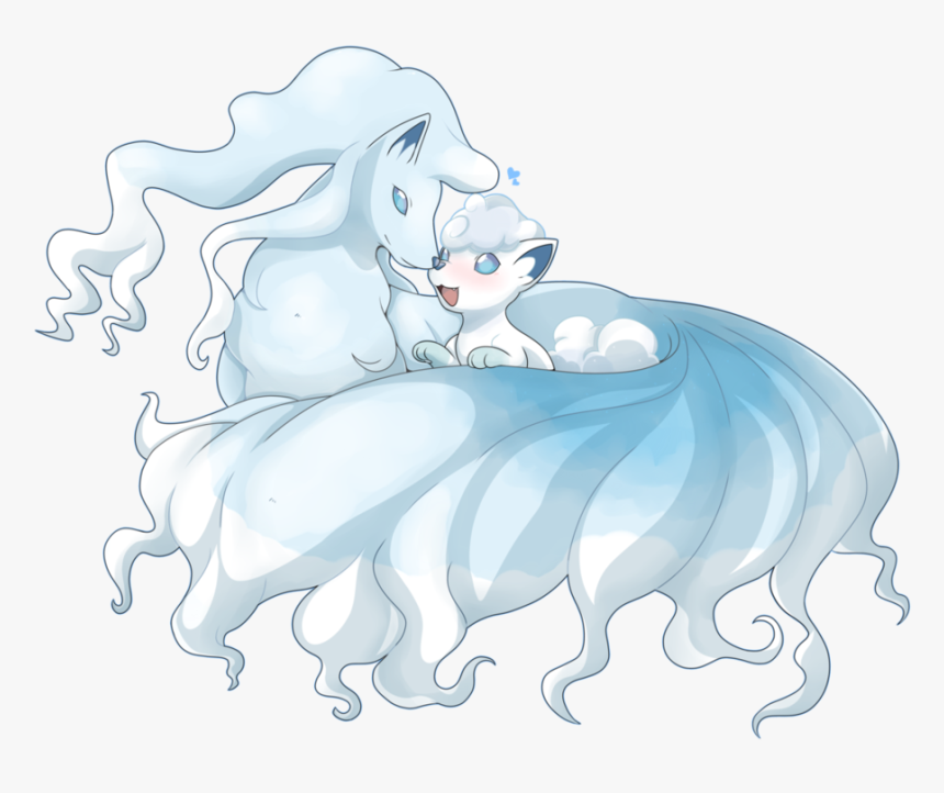 More Alola Form Pokemon Ninetales And Vulpix Are So, HD Png Download, Free Download