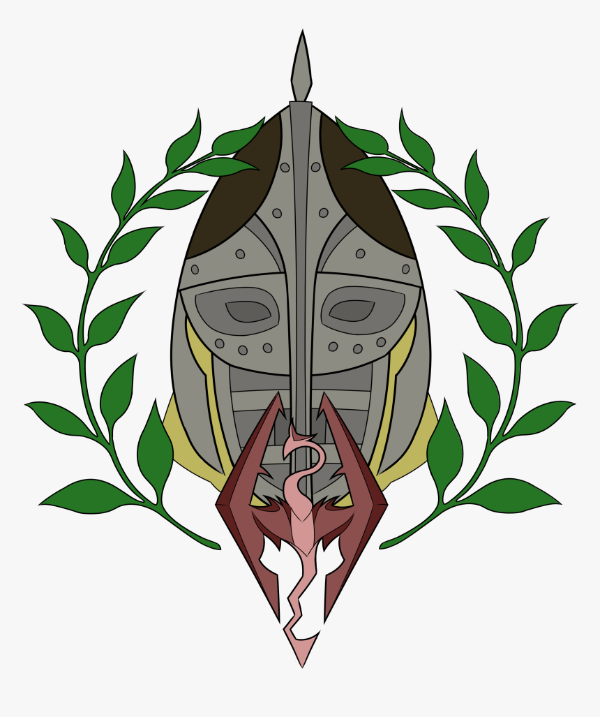 Skyrim Iron Helmet Png, Transparent Png, Free Download