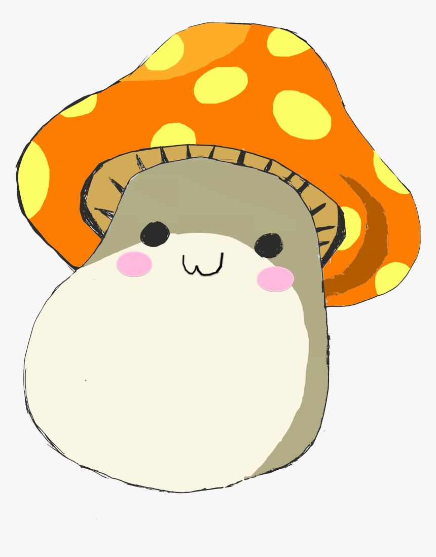 Orange Maplestory Mushroom, HD Png Download, Free Download