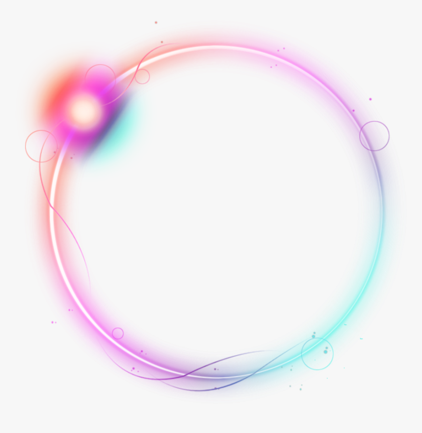 #mq #color #colorful #neon #circle #circles #geometric, HD Png Download, Free Download