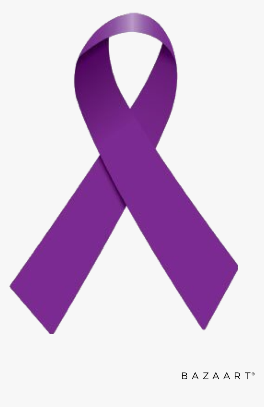 Purple Ribbon Clip Art For Overdose Awareness, HD Png Download, Free Download