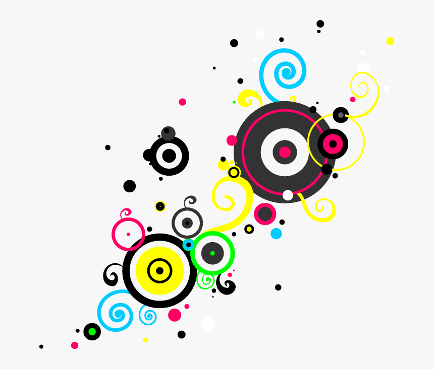 Photography Clip Colorful Dots, HD Png Download, Free Download