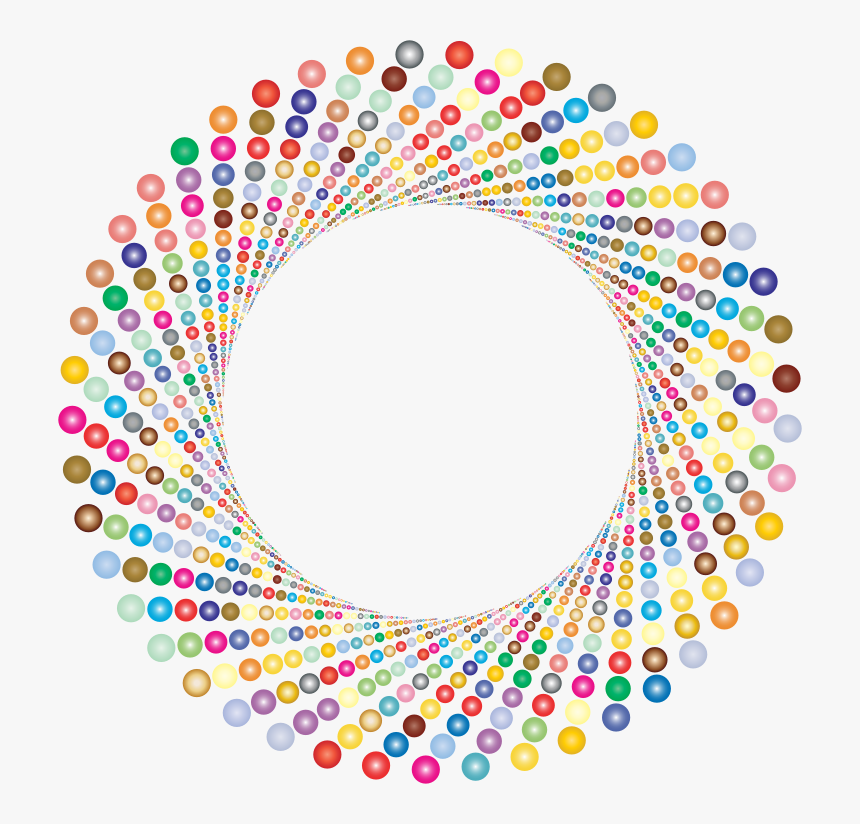 Colorful Circles Shutter Vortex, HD Png Download, Free Download