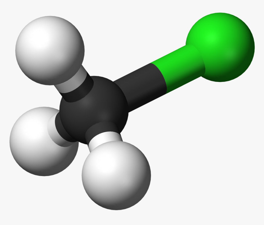 Chloromethane 3d Balls, HD Png Download, Free Download