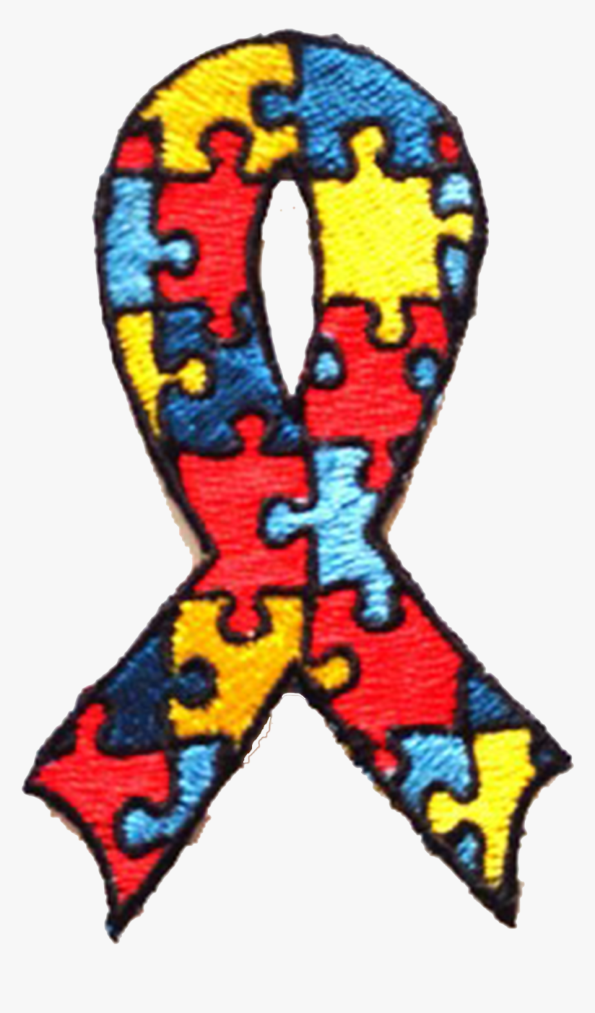 Autism Ribbon Png, Transparent Png, Free Download