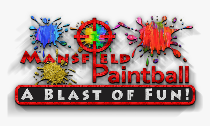 Mansfield Paintball Original Logo White2, HD Png Download, Free Download