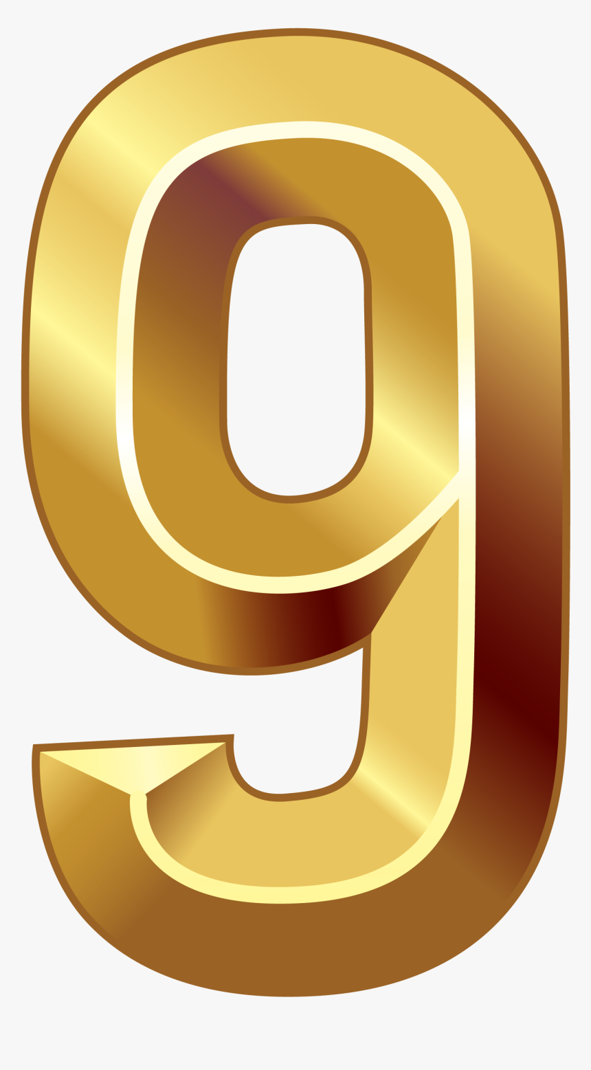 Gold Numbers Png, Transparent Png, Free Download