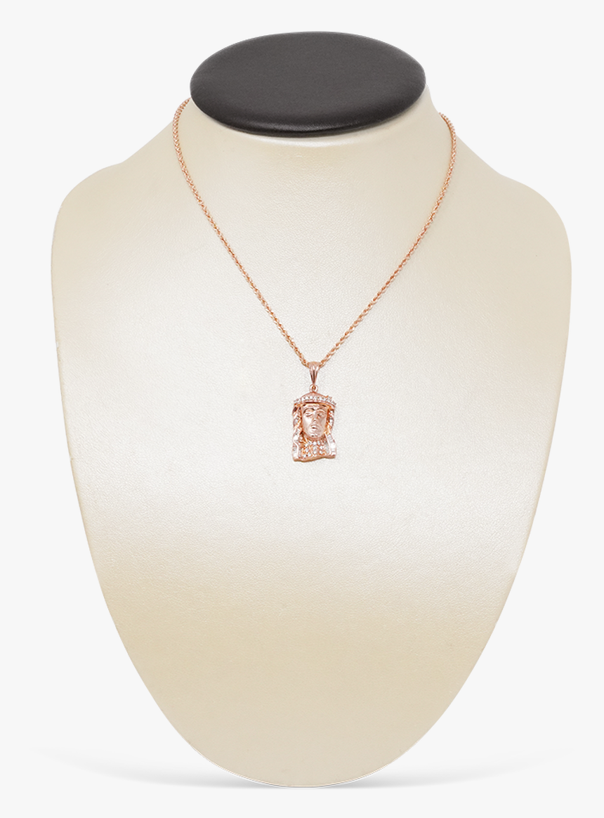 10k Rose Gold Jesus Pendant, HD Png Download, Free Download