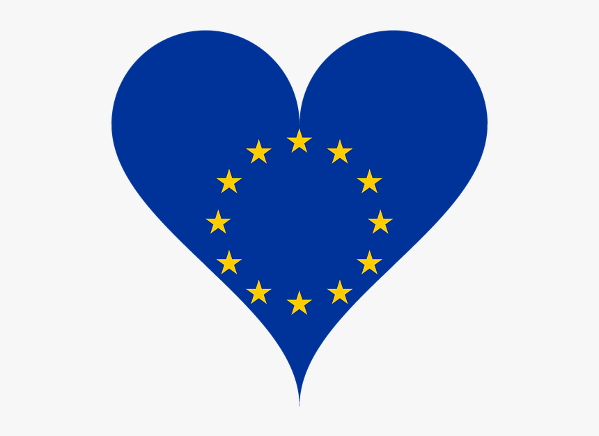 Love, Heart, Flag, Europe, Eu, European Union, HD Png Download, Free Download