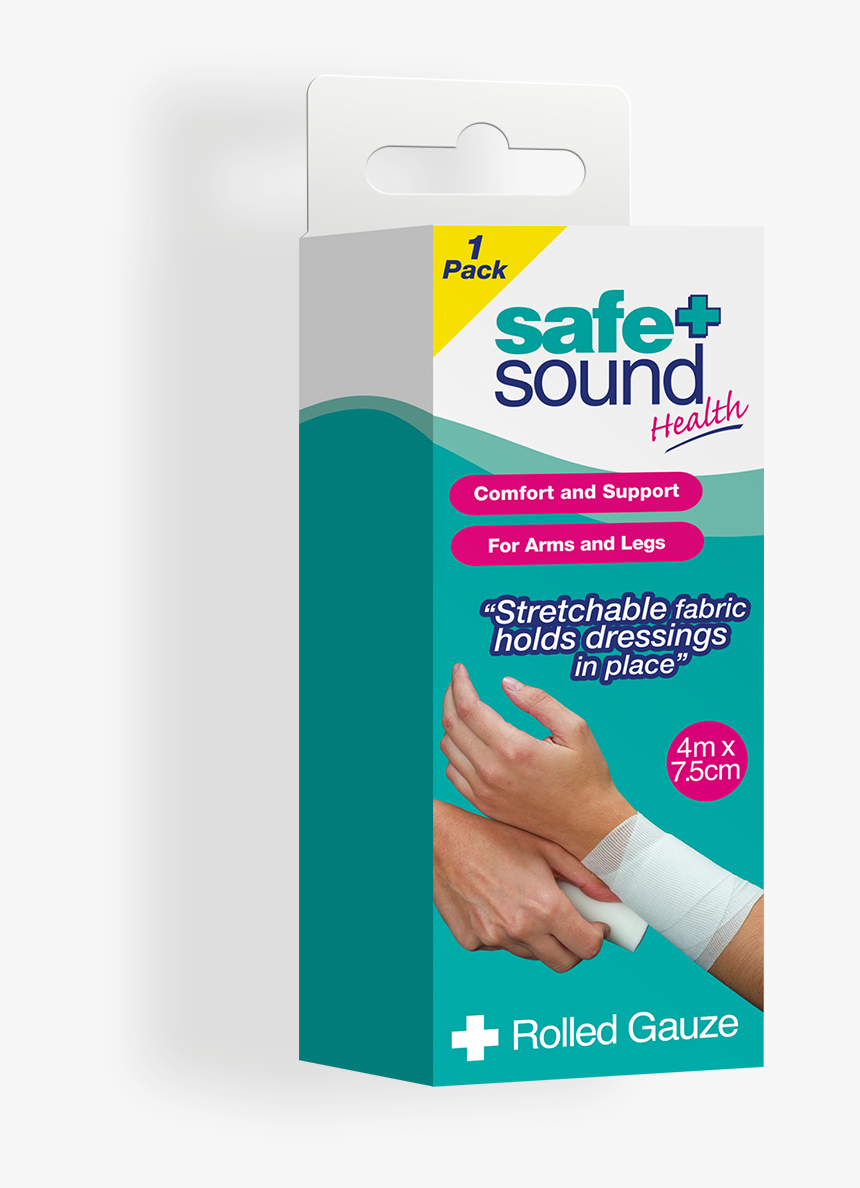 Safe And Sound Health Stretchable Bandage, HD Png Download, Free Download