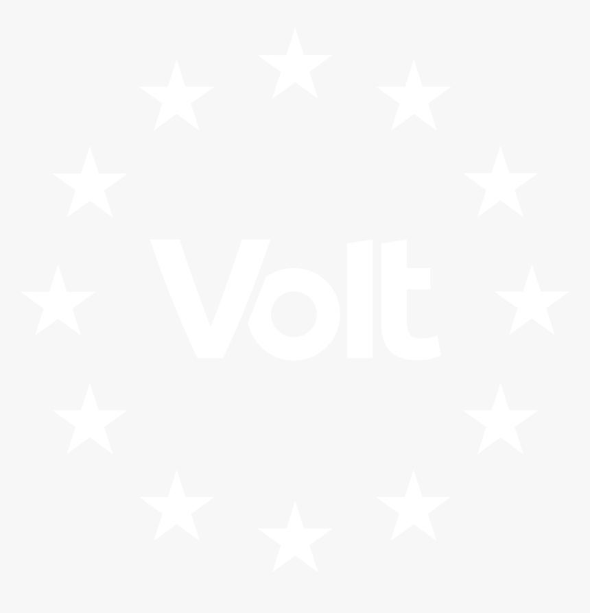Volt Logo And Stars White, HD Png Download, Free Download