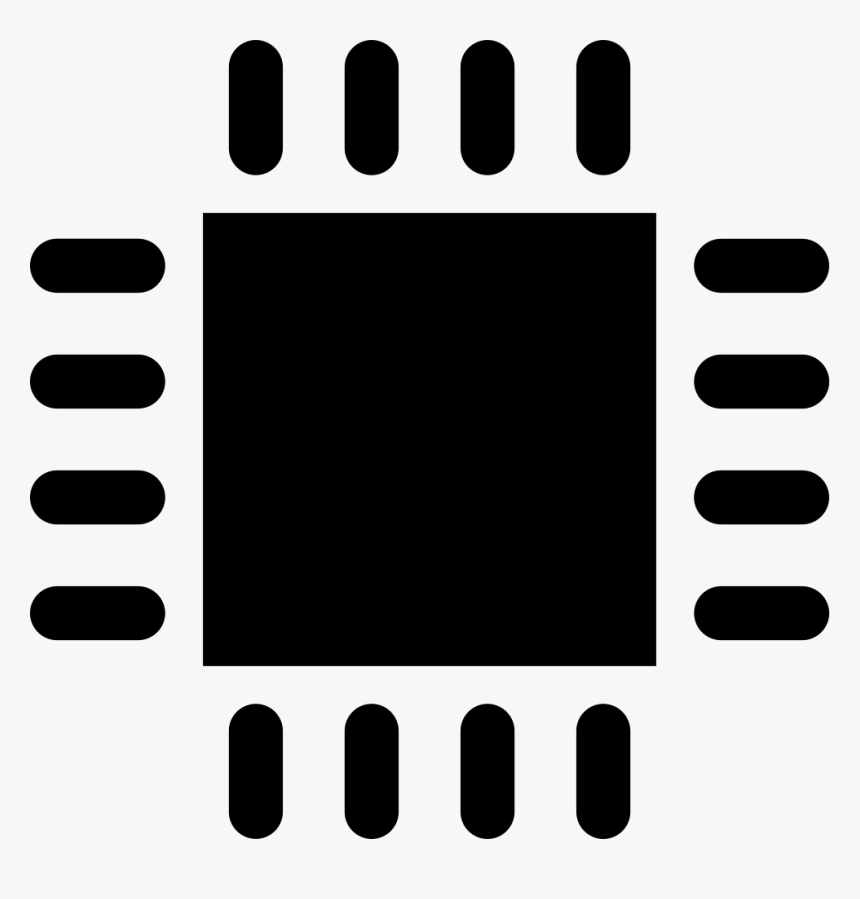 Computer Chip Vector , Png Download, Transparent Png, Free Download