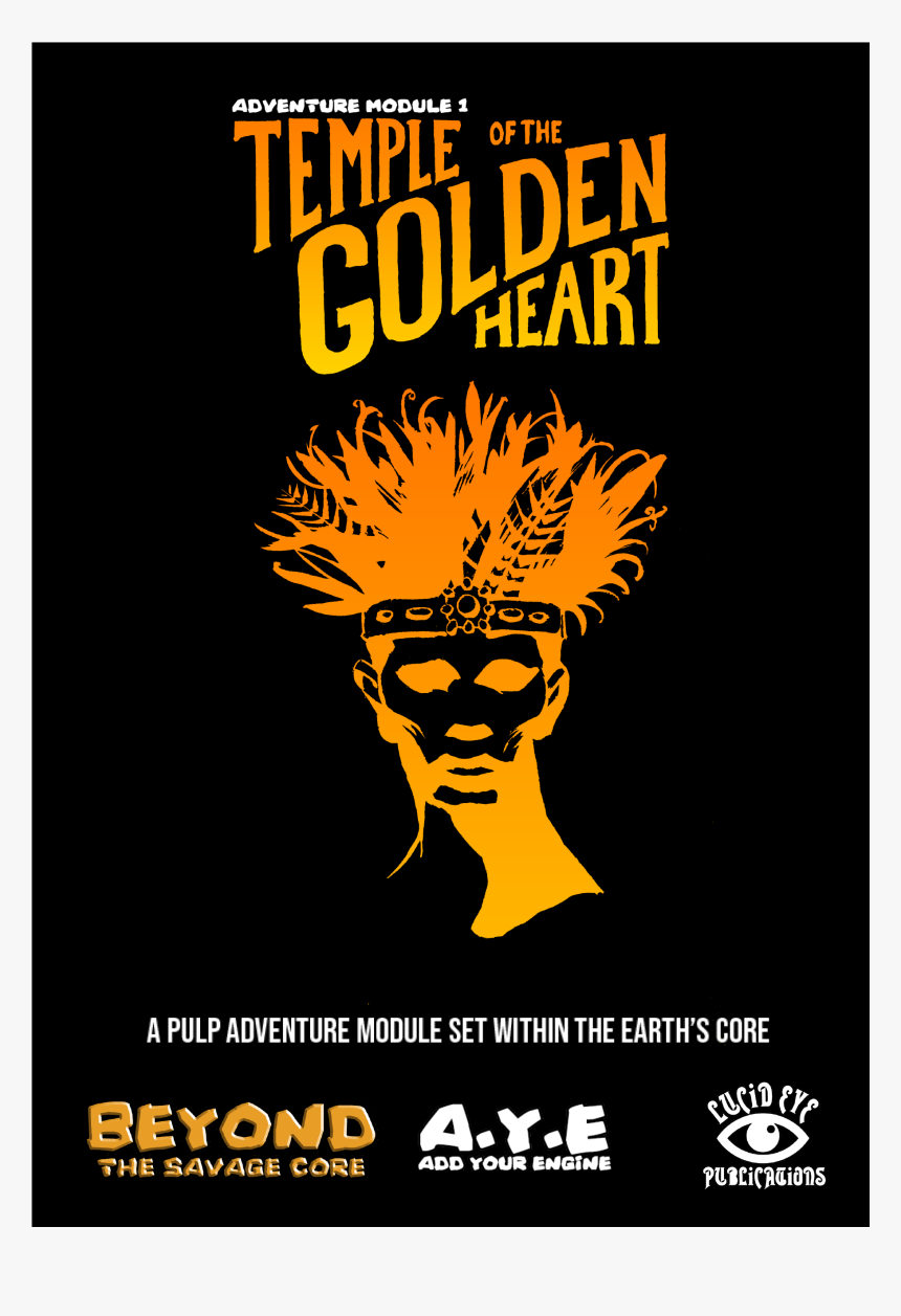 Golden Heart Png, Transparent Png, Free Download