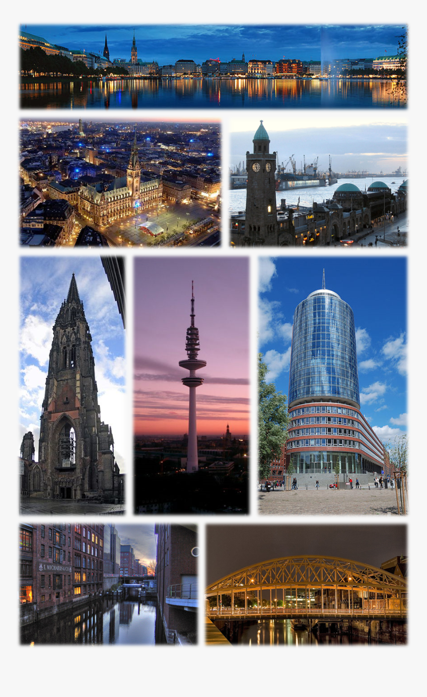 Te-collage Hamburg, HD Png Download, Free Download
