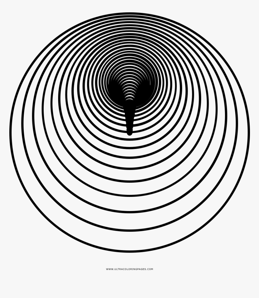 Black Hole Coloring Page, HD Png Download, Free Download