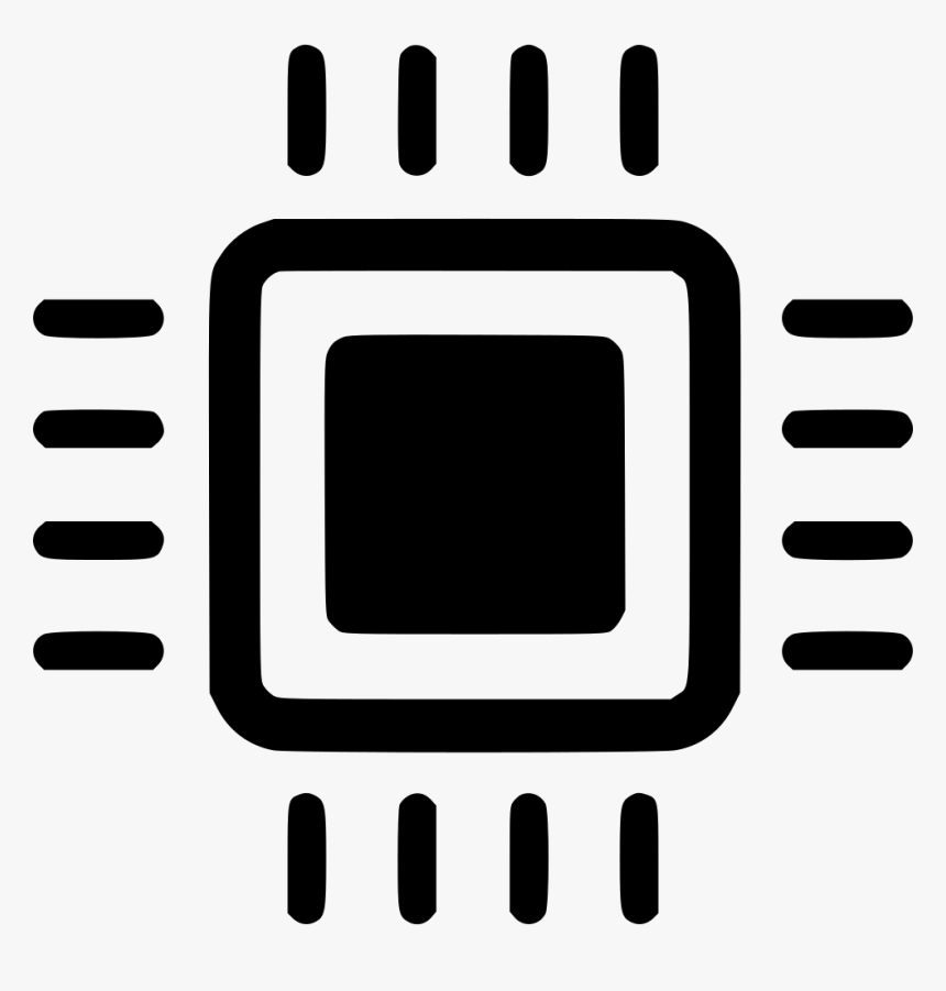 Processor Icon Vector , Png Download, Transparent Png, Free Download