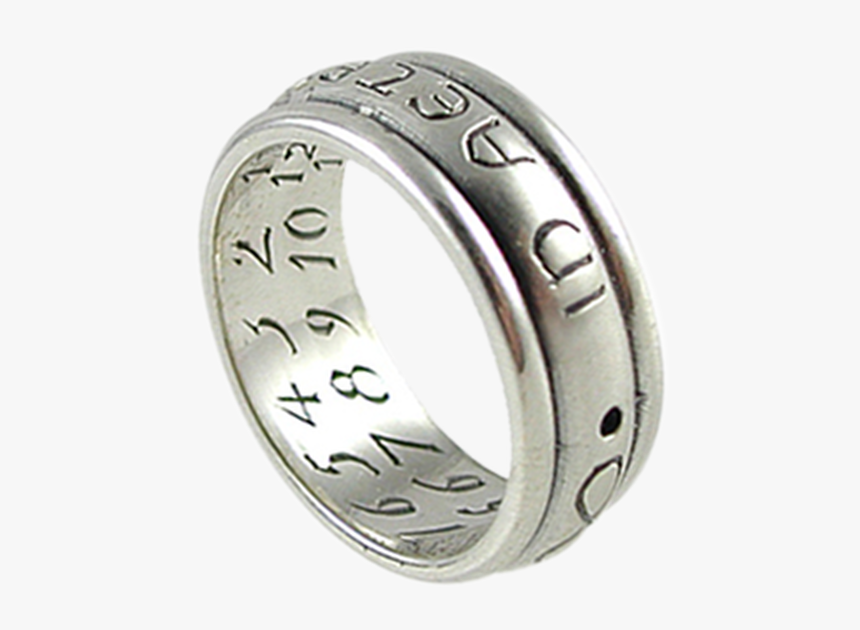 Sterling Silver Sundial Ring, HD Png Download, Free Download