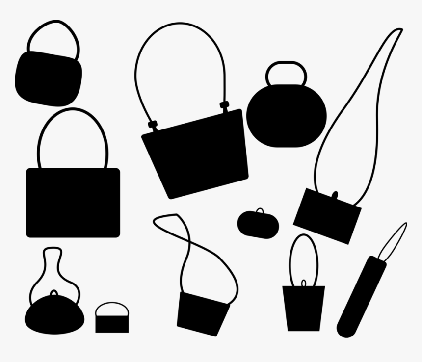 Accessories, Black, Female, Girly Accessories, Purses, HD Png Download, Free Download