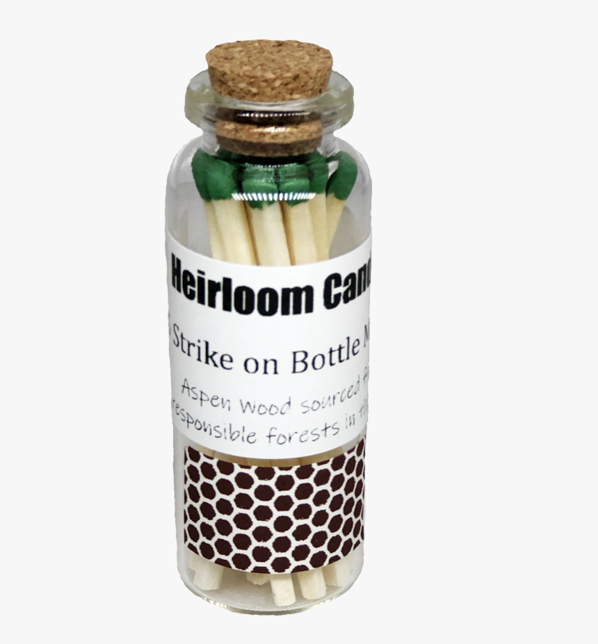 Eco Friendly Fancy Matches In Bottle, HD Png Download, Free Download