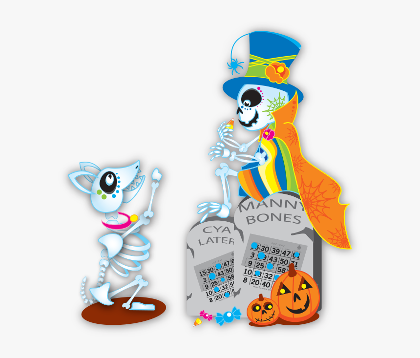 Halloween Skeleton Png, Transparent Png, Free Download