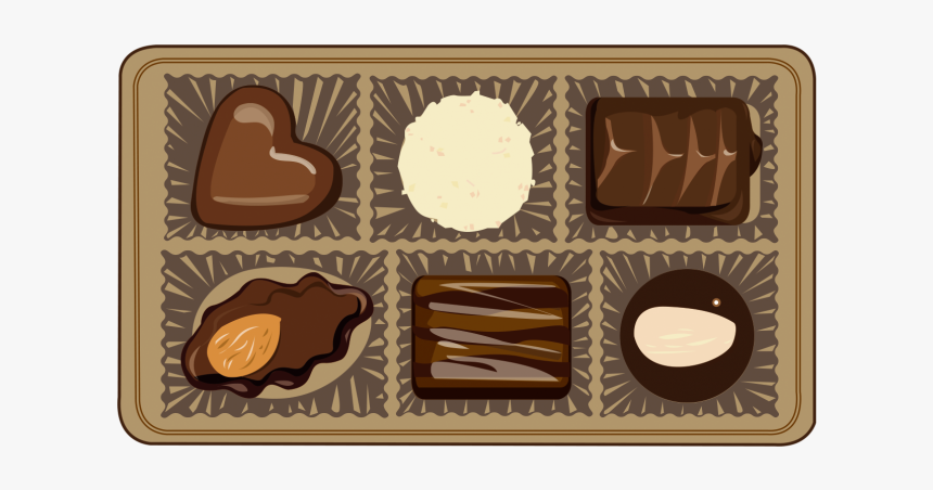 Illustration Showing All Six Chocolates In Our Chocolate, HD Png Download, Free Download