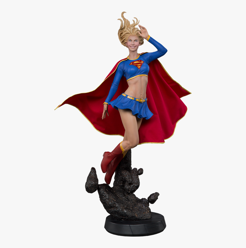 Supergirl Premium Format Statue, HD Png Download, Free Download