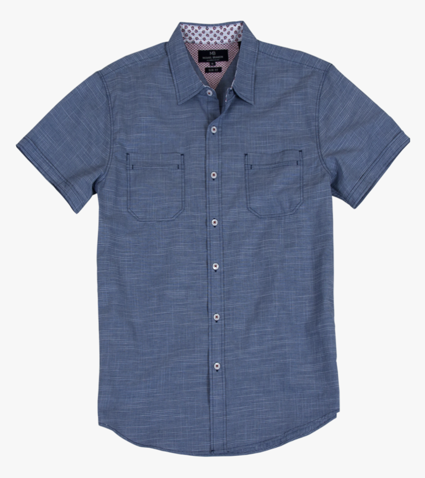 Crosshatch Pattern Short Sleeve Shirt, HD Png Download, Free Download