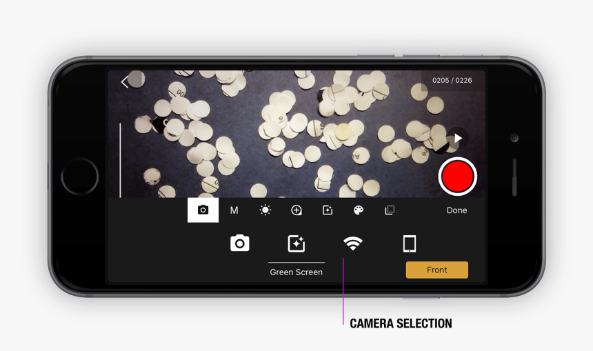 Swipe To Select A New Camera From The List, HD Png Download, Free Download