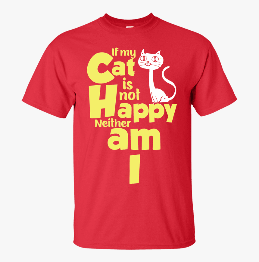 Happy Cat T-shirt"
 Class=, HD Png Download, Free Download