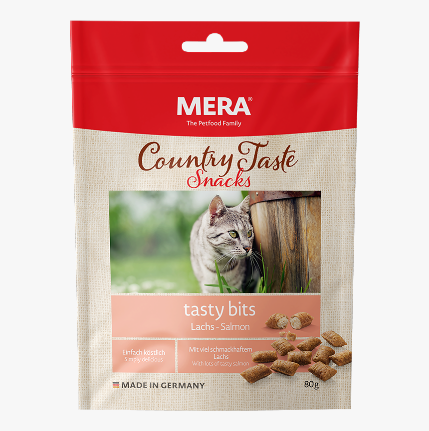 Cat Food Mera Country Taste Salmon Tasty Bits, HD Png Download, Free Download