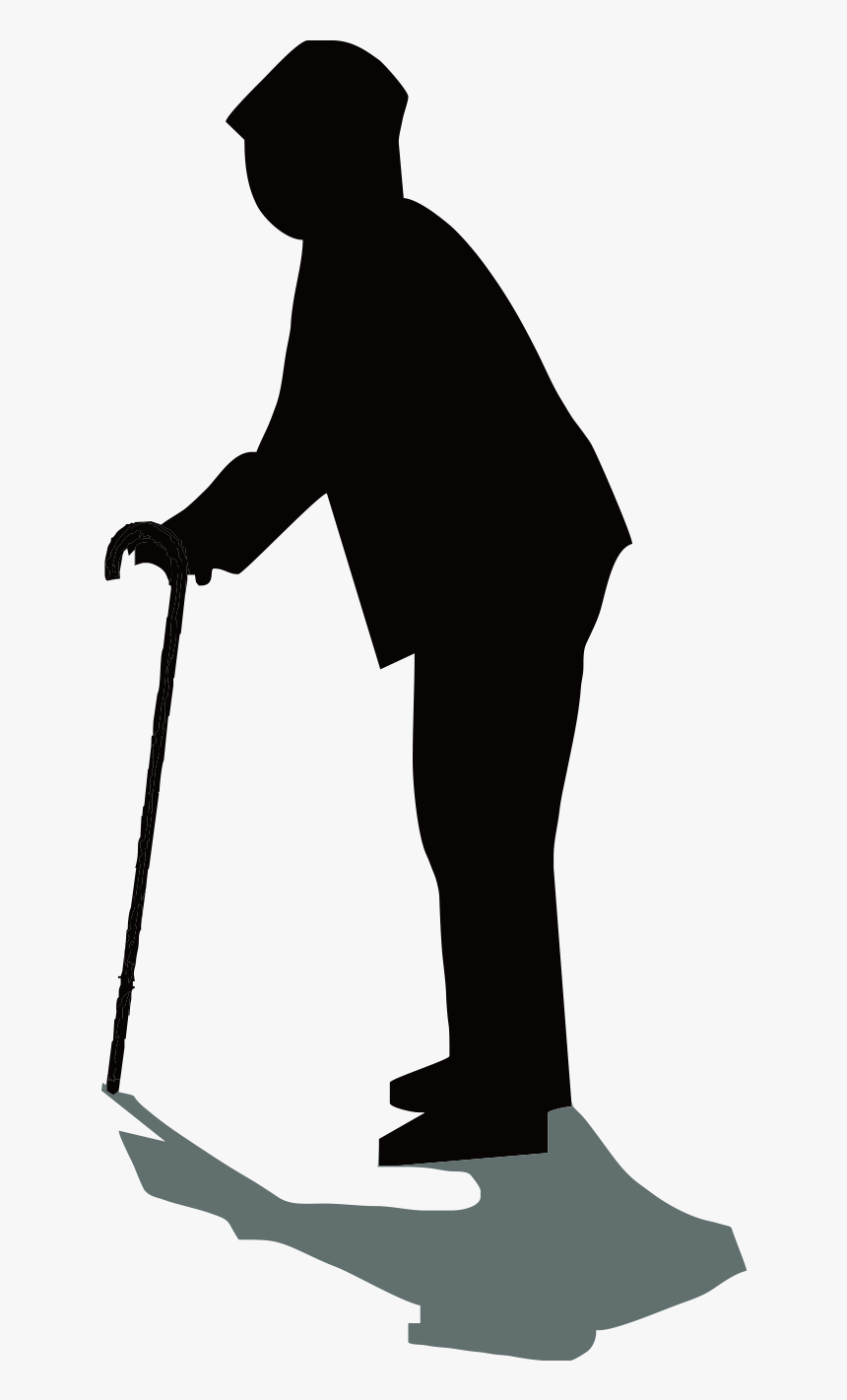 Silhouette Old Age, HD Png Download, Free Download