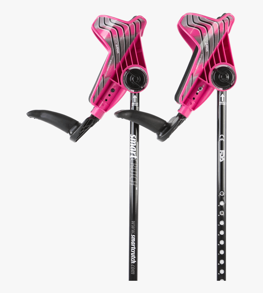 Pink Crutches From Smartcrutch, HD Png Download, Free Download