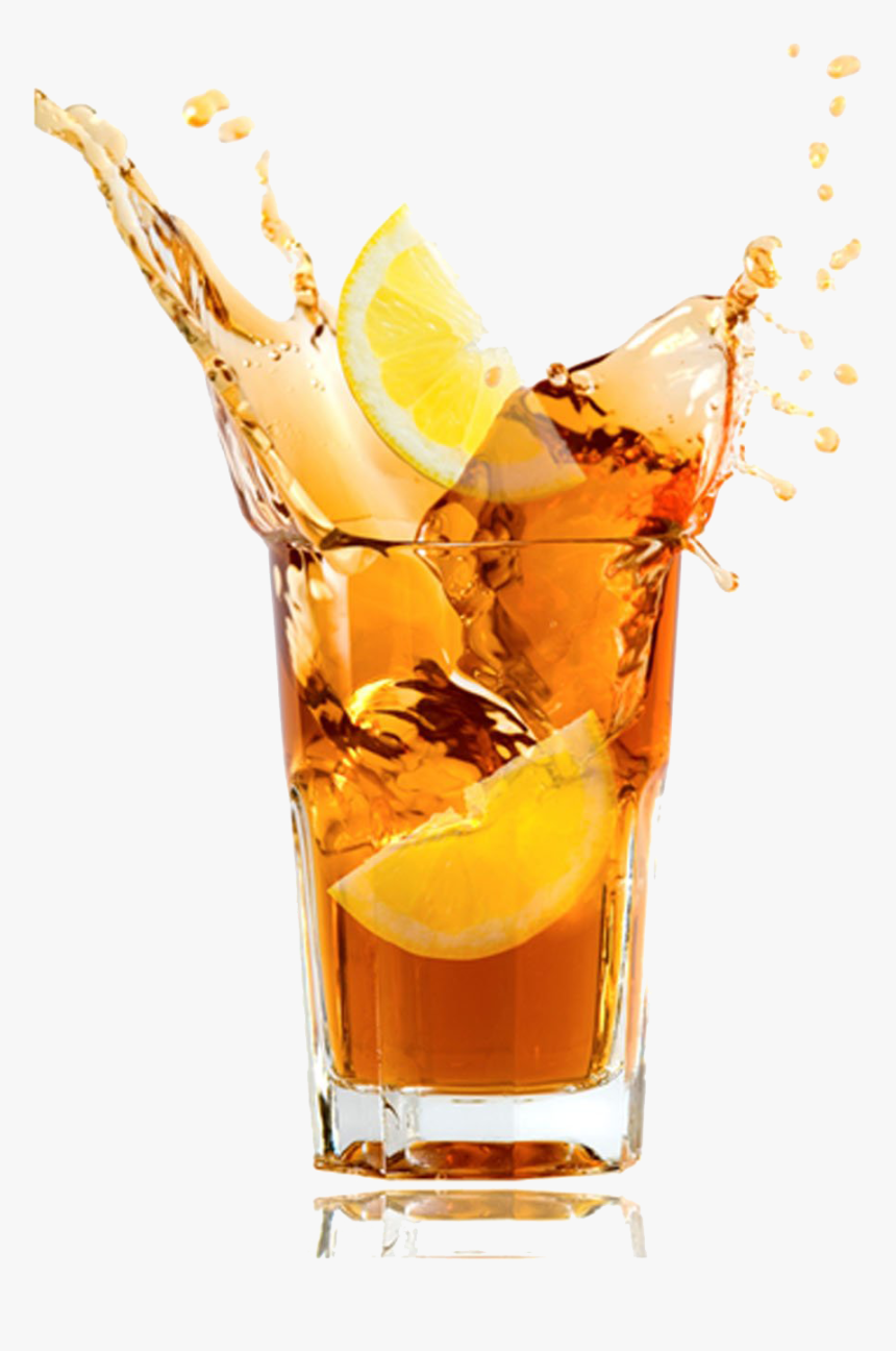 Ice Lemon Tea Png, Transparent Png, Free Download