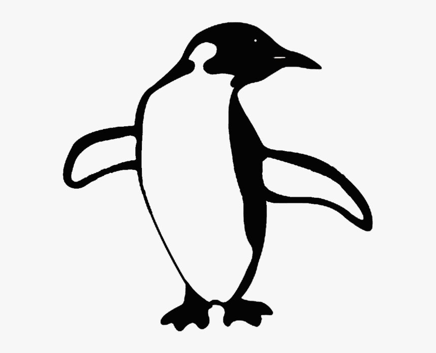 Transparent Baby Penguin Png - Transparent Clipart Penguin Silhouette, Png Download, Free Download