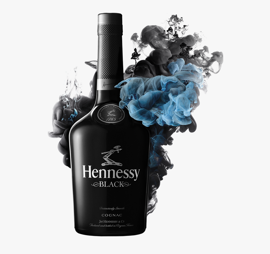 Liquor Bottle Png - Black Hennessy Bottle, Transparent Png, Free Download