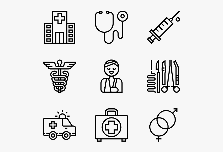 Medical - Transparent Background Free Png Medical Icons, Png Download, Free Download