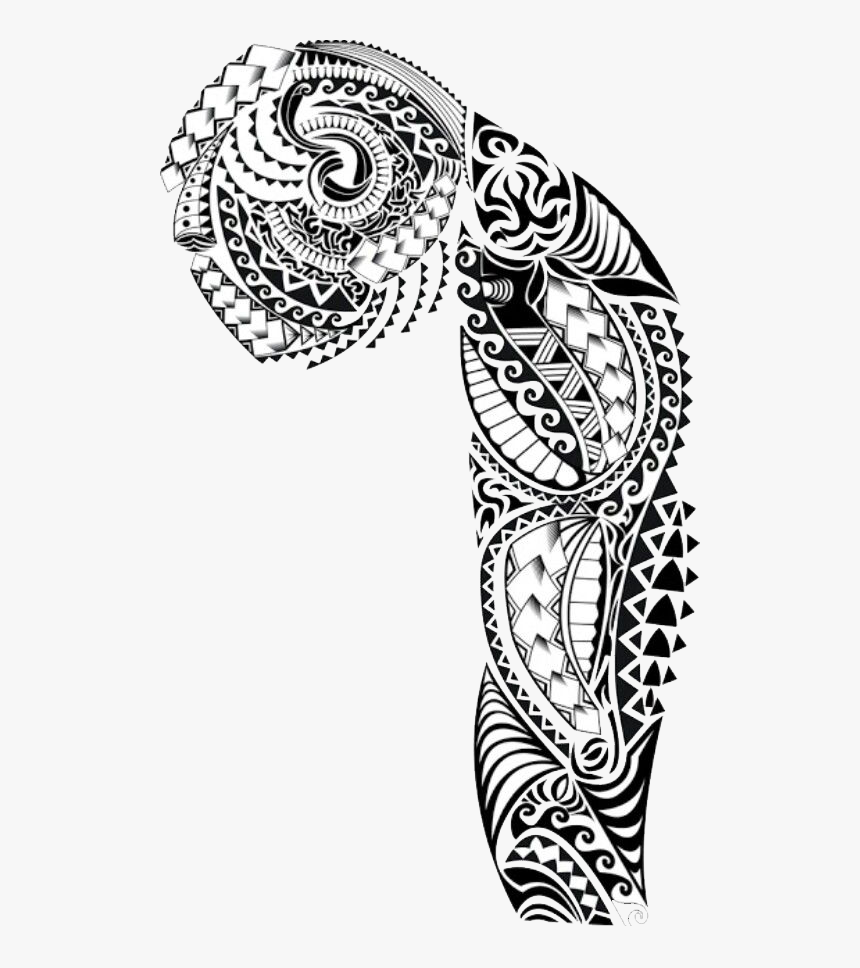Tattoo Png Transparent Tattoo Images Pluspng - Maori Tattoo Sleeve Designs, Png Download, Free Download
