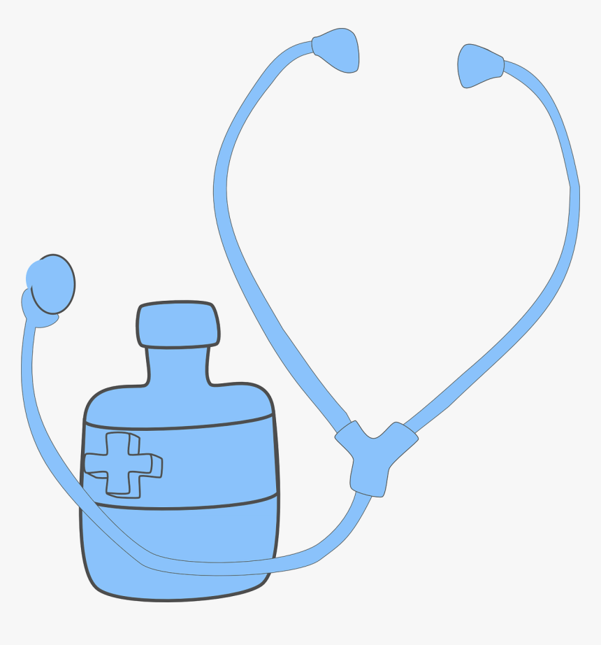 Stethoscope Doctor First Aid Free Picture - Estetoscópio Medica Png Desenho, Transparent Png, Free Download