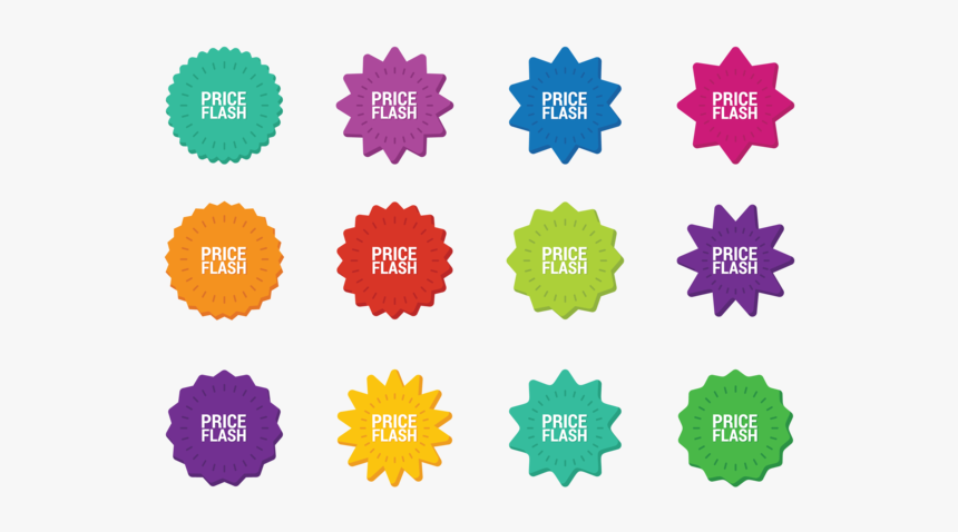 Precio Flash Shapes Vector - Award Seal, HD Png Download, Free Download