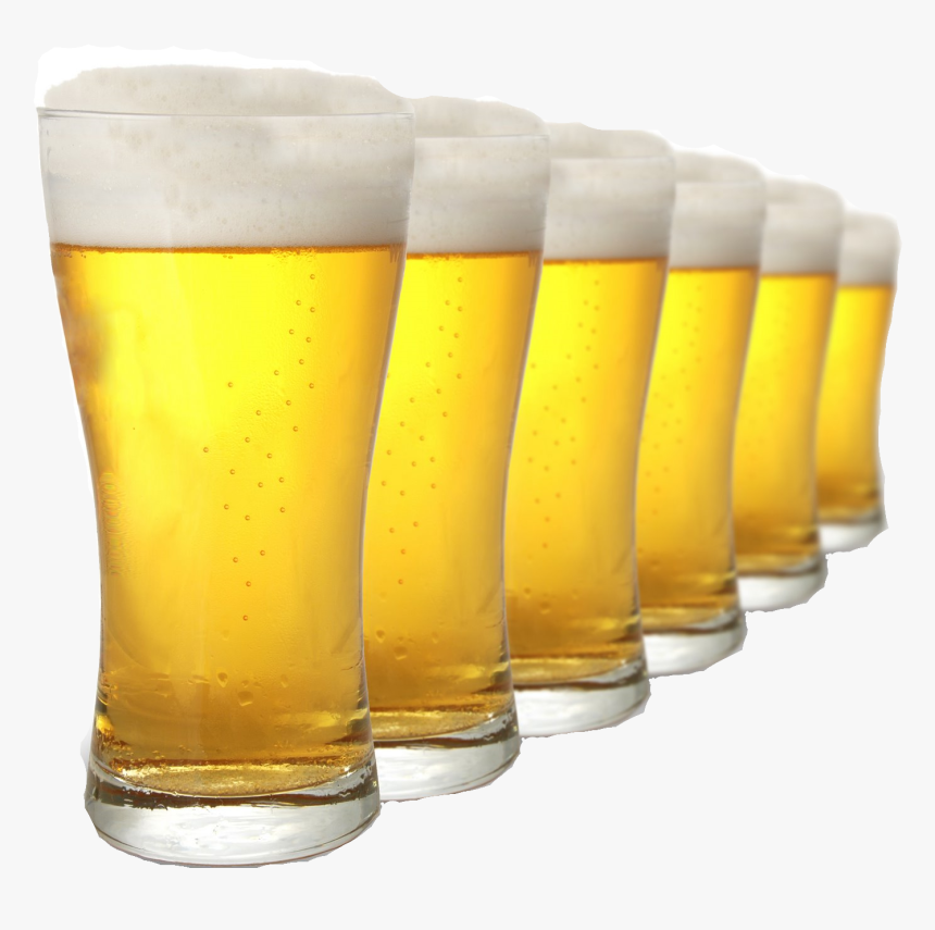 Alcohol Drawing Pint Beer - 4 Pints Of Lager, HD Png Download, Free Download