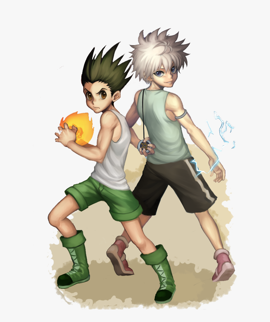 Gon Et Killua Muscles, HD Png Download, Free Download