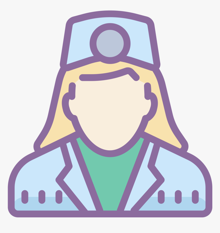 Doctor Female Icon - Clip Art Nurses, HD Png Download, Free Download
