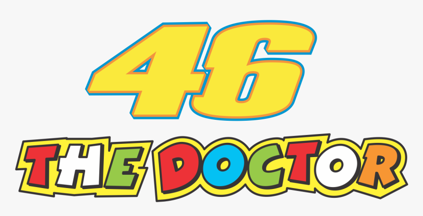 Doctor Logo Vector - Logo The Doctor Vale 46 Rossi, HD Png Download, Free Download
