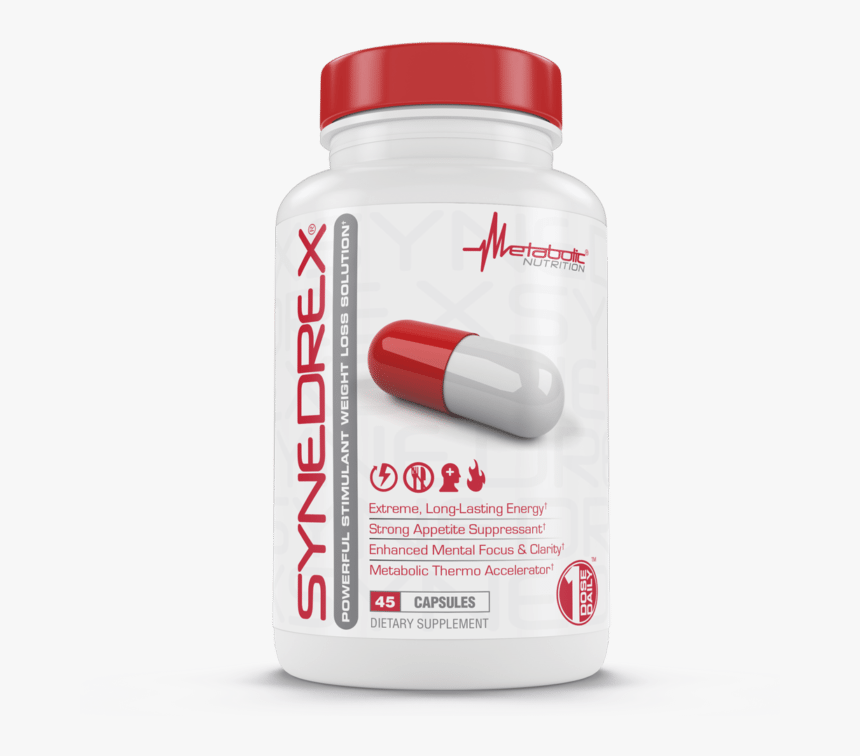 Healthy Vector Medicine Tablet - Metabolic Nutrition Synedrex 45 Caps, HD Png Download, Free Download