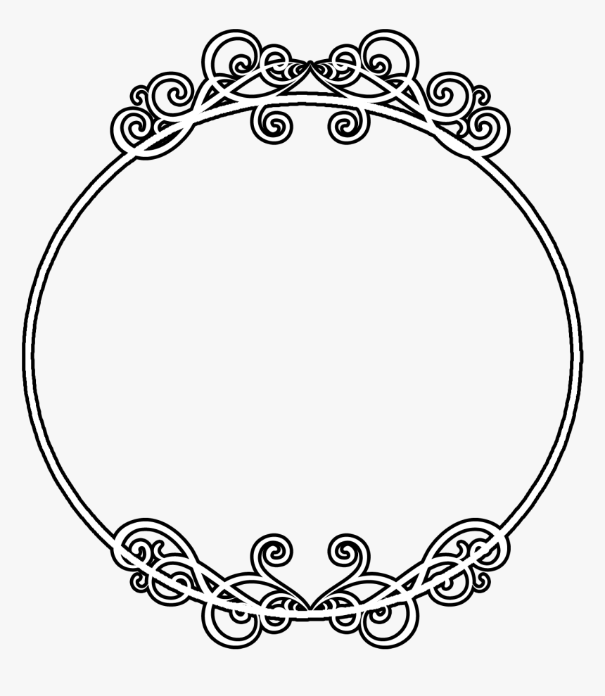 Vintage Circle Border Png, Transparent Png, Free Download