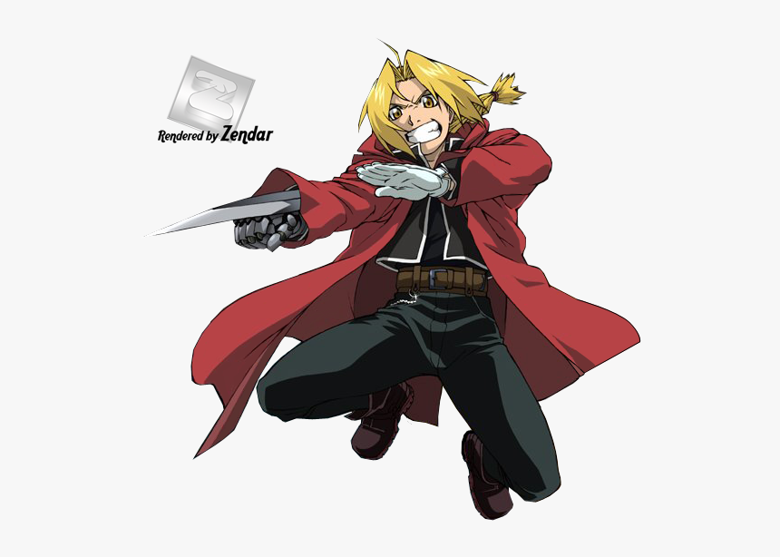 Edward Elric Full Body, HD Png Download - kindpng