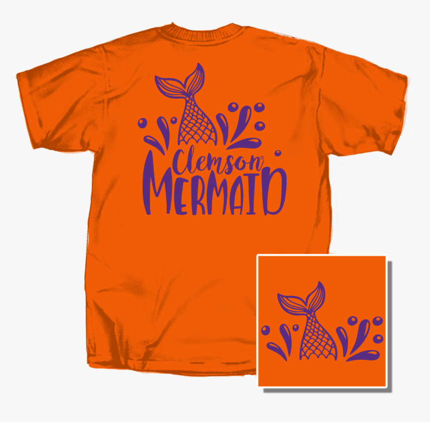 Youth Clemson Mermaid Short Sleeve T Shirt"
 Class="lazyload - Psychedelic Pink Floyd T Shirt, HD Png Download, Free Download