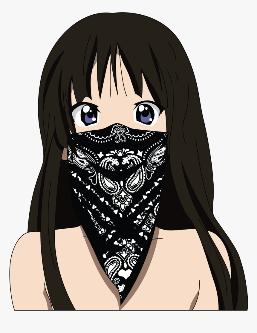 Image Of Anime Bandits - Anime Girl With Bandana, HD Png Download, Free Download